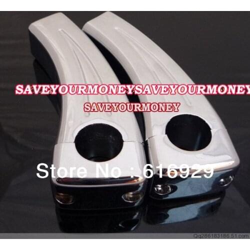 3.5" PULLBACK CHROME Motorcycle HANDLEBAR RISER handle bar mount RISERS FITS for xl883 riser freeship