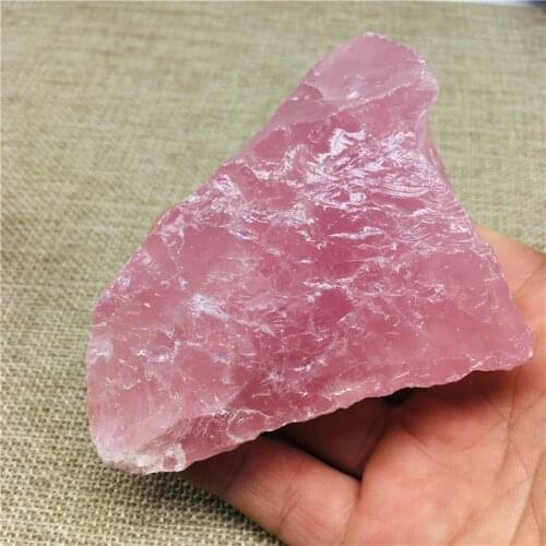 300-900g Natural pink crystals natural quartz minerals are used to heal chakras