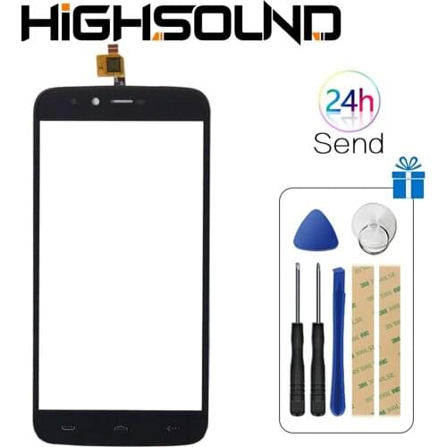5.5 inch For HOMTOM HT50 Touch Screen Glass 100% Guarantee New Glass Panel Touch Screen For HT50 + tools