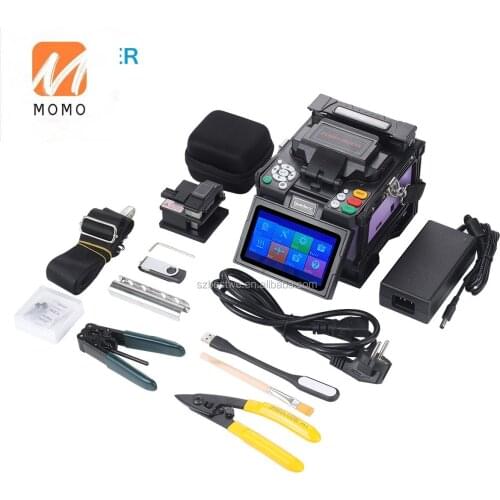 Automatic core to core signal fire optical fiber Equipment 6 seconds motor arc japan splicing machine comway c10 fusion splicer