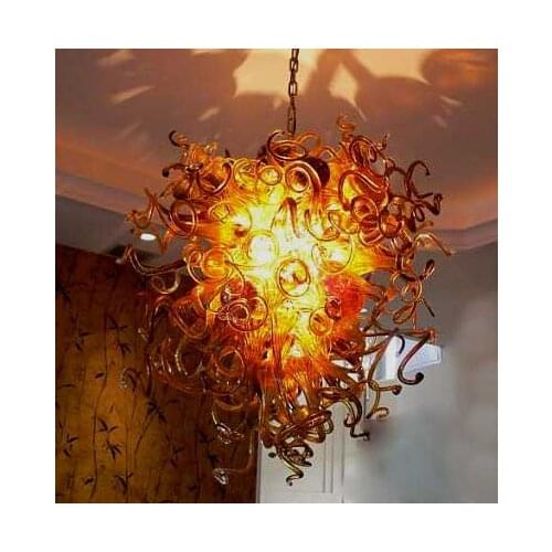 Fancy Color Urban Living Room Home Decor Art Glass Lamp Moroccan Chandeliers