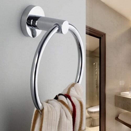 Bathroom Towel holder Stainless steel Wall Mounted Round Antique Brass Towel Ring Towel Holder Classic Bathroom Accessories