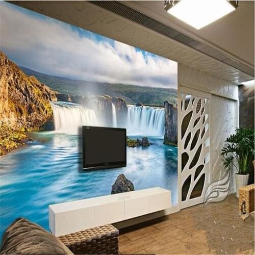 Beibehang murals Europe TV backdrop brick wallpaper living room bedroom murals wall paper papel de parede photo wallpaper