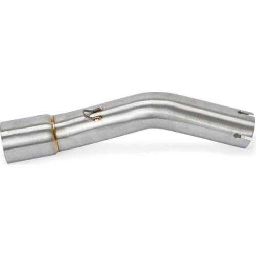 For SU ZU KI GSX250R 250R GSX-R250 Akrap Motorcycle Exhaust Slip-On Mid Middle Front Pipe Muffler Bike Escape Moto Motorcross