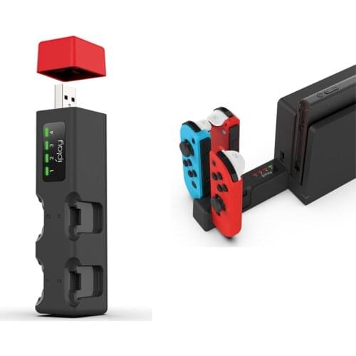 Mini USB Powered by Dock Nintend Switch Joy Con Portable Charging Dock LED Charger For Nintendo Switch Joycon NS Controller