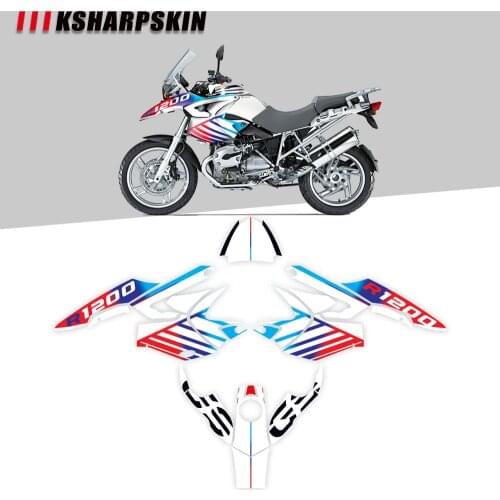 Motorcycle full body sticker Scratch Resistant Waterproof Protector Decals Fit For BMW R1200GS 2004-2007 r 1200gs r1200 gs