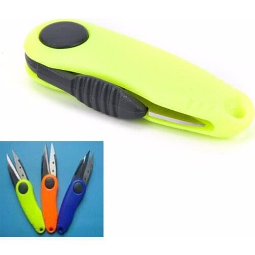 2017 Stainless Steel Fish Use Scissors Multi-purpose Fishing Tackle Fold Scissor Accessories Necessary Fishing Line Cut Clipper