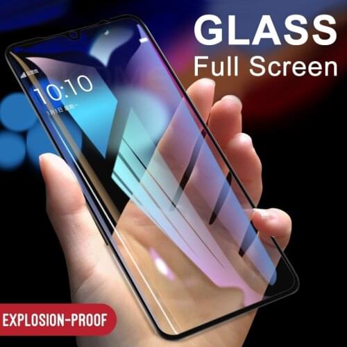 For Xiaomi Poco X3 Mi 10 Lite Tempered Glass Film Redmi 9A 9AT 9C NFC 8A 7 7A K30 Note 9S 8T 8 9 Pro Full Cover Screen Protector