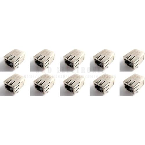 10PCS/LOT RJ45 ETHERNET LINK SOCKET Connector for pioneer CDJ900 2000,REPLACE DKN1576 DKN1650