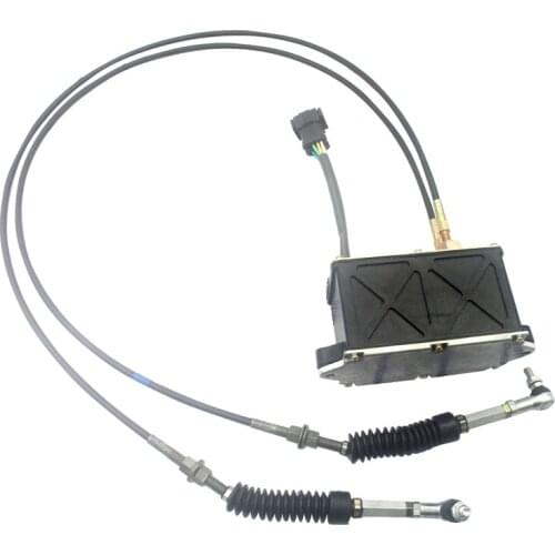 E320C 320C Excavator Throttle Motor Governor Assy 247-5207 2475207 with Double Cable, 7 pins