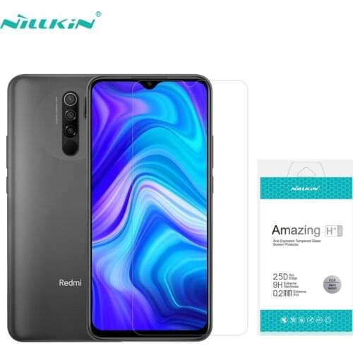For Xiaomi Redmi 9 Tempered Glass Nillkin H+PRO 2.5D 0.2mm Ultra-thin Anti-Explosion Screen Protector For Redmi Note 9 Pro 9s