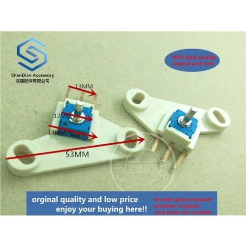 1pcss 100% new and orginal TOCOS RVQ121 12V 502 5K PPS-GF40 360r Ceramic potentiometer with plate