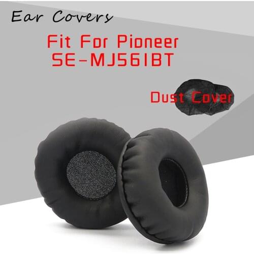 Ear Pads For Pioneer SE MJ561BT SE-MJ561BT Headphone Earpads Replacement Headset Ear Pad PU Leather Sponge Foam