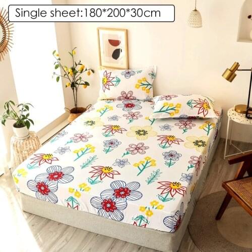 Home Single Bed Single Quilt Cover Cotton Simmons Non-slip and Dustproof Mattress Protector