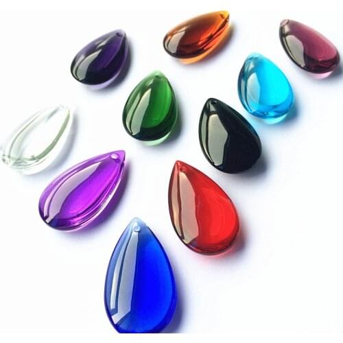 120pcs/lot 38mm mixcolor crystal chandelier parts crystal lamp pendents,wedding crystal garland strands beads suncatcher prisms