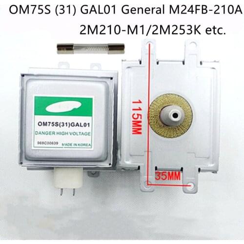Used for OM75S (31) GAL01 microwave oven magnetron = M24FB-210A microwave oven accessories high quality