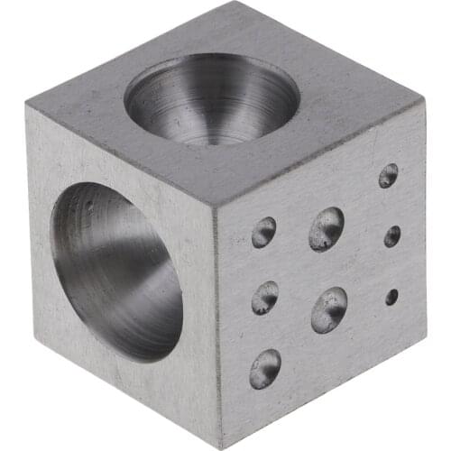 Round Dapping Doming Punch Block Pro Jeweler Forming Tools 2mm-38mm Cavities