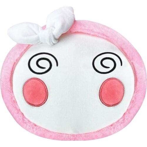 Cute Anime Character Anan Rbbit Cushion Stuffed Decorative Pillows Soft Padded PlushHand Warmmer with Blanket Kids Gift