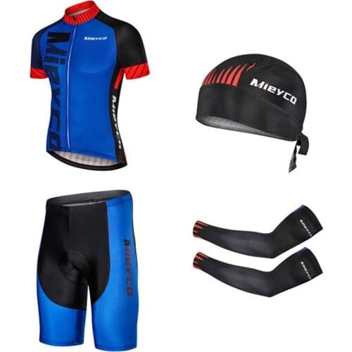 Mens Big Cycling Set MTB Bike Clothing Racing Bicycle Clothes Uniform Summer Cycling Jersey Sets Quick-dry Bicycle Kits