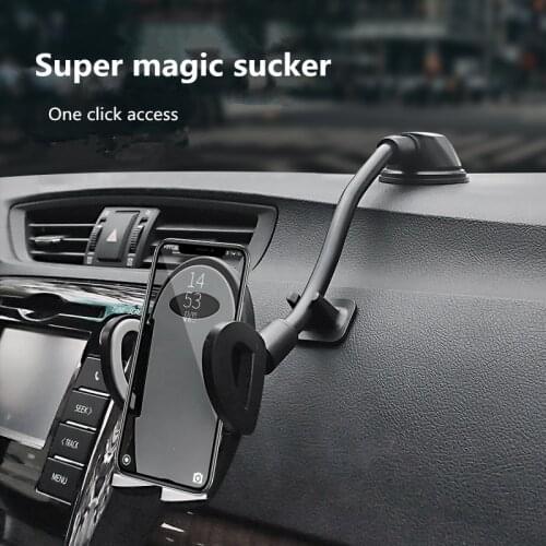 Phone Mount Stand For Car Dashboard Center Console Windshield Mobile Phone Navigation Holder