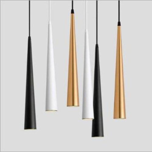 Dimbare Cob Cone Led Moderne Hanglamp Aluminium & Metal Home 7W 9W 12W 15W Hang lamp Woonkamer Bar Cafe Droplight Armatuu