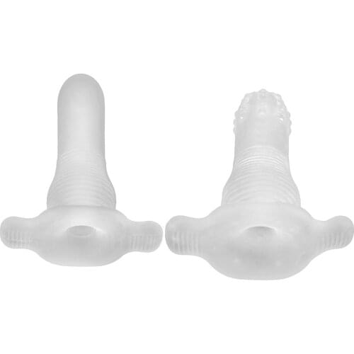 Transparent Hollow Dildo Anal Plug Anal Sex Toys for Women Men Gay Prostate Massager Anal Expanding Dilator Adult Products