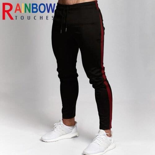 RAINBOW TOUCHES Men's Knitted Trousers