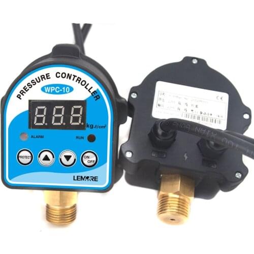 Free Shipping Digital Pressure Control Switch WPC-10 Digital Display Pressure Controller For Water Pump