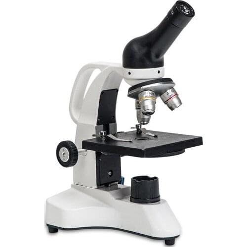 XSP-20H 64X-640X Professional Biological Microscope Up/Down LED Monocular Microscope For laboratory Students Kids Education