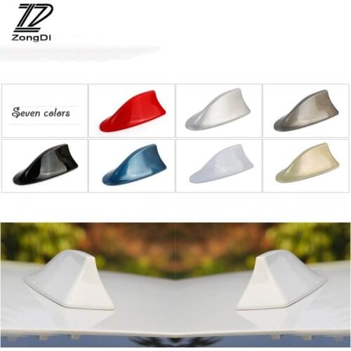 ZD Car FM AM Signal Roof Radio Aerials Shark Fin Antenna For Audi A4 B7 B5 A6 C6 Q5 TT S6 Honda Civic 2006-2011 Fit Accord CRV