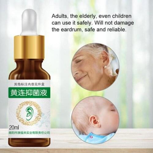 20ml Ear Acute Otitis Drops For Ear Tinnitus Sore Deafne Health Caring Chinese Herbal Medicine Ear fluid