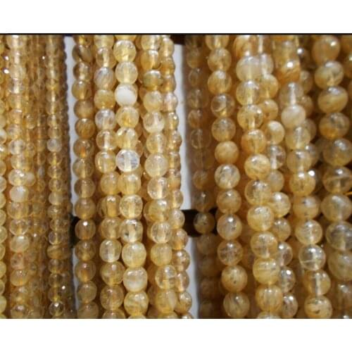 Agate Ametrine Rose Quartz Beryl Natural Stone Smooth Yellow Quartz Loose Beads 16" Strand 6 8 10 12 MM Pick Size