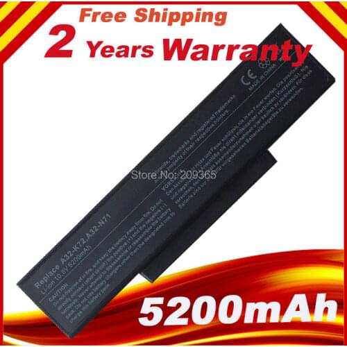 6cell Laptop battery for ASUS A32-K72 N71 N71J N71JA N71JQ N71JV N71V N71VG A32-N71