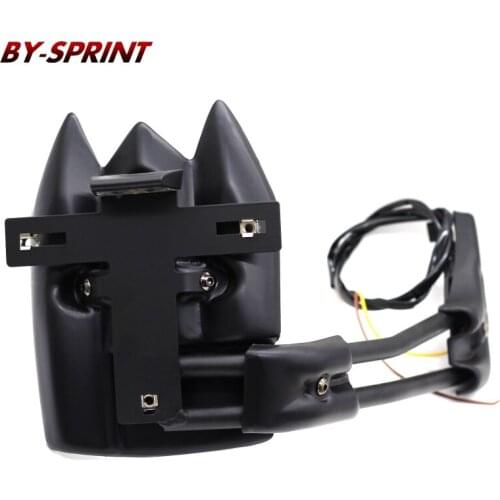 For YAMAHA TMAX 530 T-MAX530 12-18 Motorcycle Accessories CNC Rear Fender Mudguard License Plate Holder Support Plus Plastic