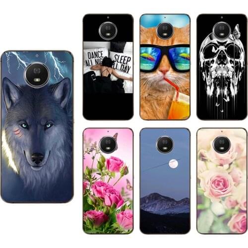 For MOTO G5S Case 5.0'' Fashion silicone Soft TPU Cute Back Cases for Moto G5S Plus G5 Phone Cover Protective Shells Coque