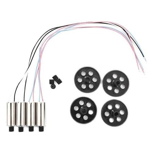S167 RC drone S166 S167GPS rc Quadcopter replacement parts cw+ccw motor engines gear