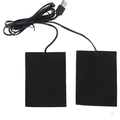 USB Electric Heating Pad 3 Gear Adjusted Temperature DIY Thermal Vest Jacket Clothing Gloves Shoes Heated Pads Hot Sale