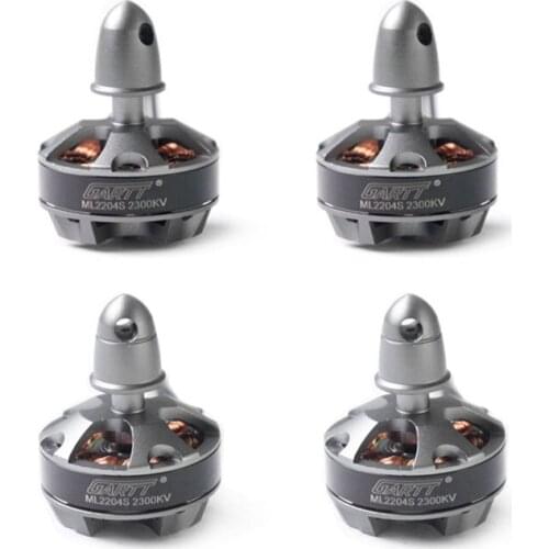 GARTT 2pcs CW&2pcs CCW ML 2204 S 2300KV Brushless Motor For QAV FPV 210 250 300 Quadcopter Multicopter Drone