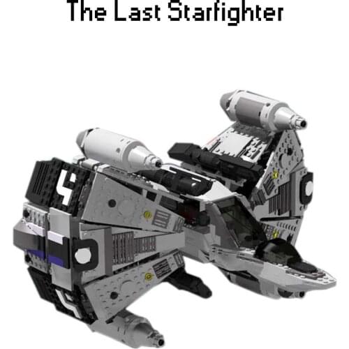 Moc Star series Wars Fighter BlocksThe Last Starfighter Movie UC Starfighter Blocks Kids Toys Gifts