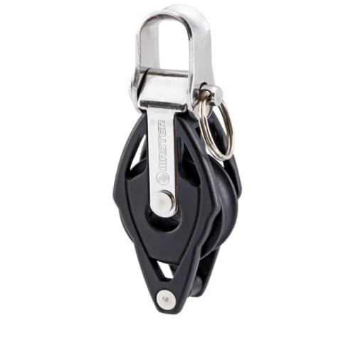 Sailboat Dinghy 22mm 7/8" Single Shackle Becket Block Windrider Block Small Boat Block Master BB-2228F