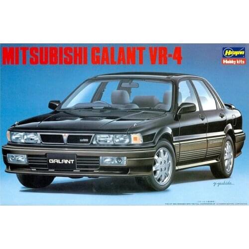 1/24 Hasegawa Plastic Assembly Car Model Mitsubishi Galant VR-4 Toy Static Model DIY Assembly Kit #20292
