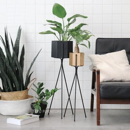Modern Design Fashion Metal flowerpot Racks, Popular Loft flowerpots Tray storage, Living Room Plants organizations basket tray