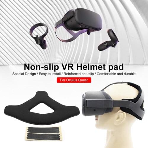 Non-slip VR Helmet Head Pressure-relieving Strap Foam Pad Cushion Headband Fixing Accessories for Oculus Quest VR Headset