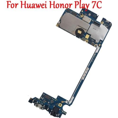 Tested Work Original Unlocked Motherboard for Huawei Honor play 7C LND-AL30 LND-AL40 Logic Circuit Electronic Panel Chips