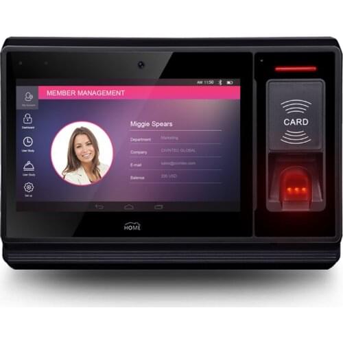 1-2 doors 4G TCP/IP network remotely fingerprint access control system with touch pin code Mifare EM reader for door locks