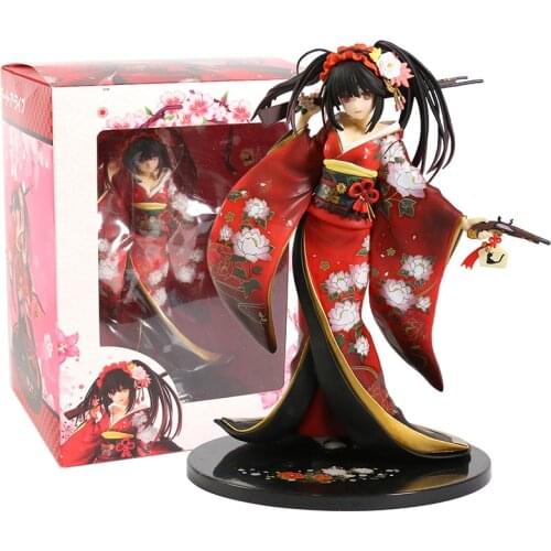 Date A Live Tokisaki Kurumi kimono Ver. 1/7 Scale PVC Figure Collectible Model Toy