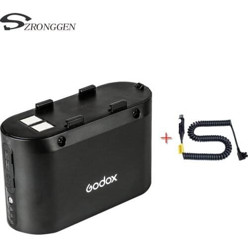 Godox bt5800 flash external power backup fast output battery pack for LED and USB Port for Power Supply PB960 LED light