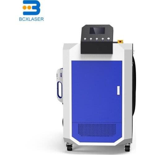 High precision positioning and 3D cleaning 30/50W/100W/200W fiber laser cleaning machine for Plastic mould residues cleaning