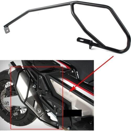 Motorbike Crash Bars of Exhaust Muffler Pipe Frame Protector For HONDA X ADV X-ADV 750 2017 2018 2019 17-19 Steel