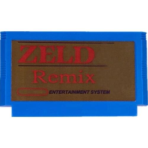 Zeld@ Remix Gold Edition 6 in 1 NTSC & PAL, English & Japanese Game Cartridge for 60Pins game Cart